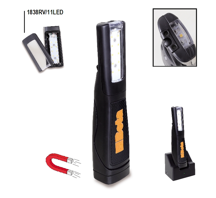 LAMPADA PORTATILE A LED 1838/11LED