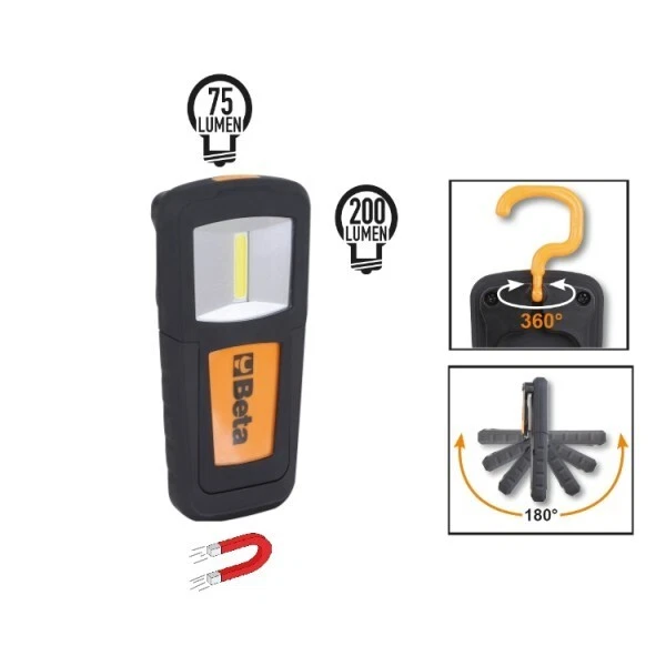 LAMPADA PORTATILE A LED 1838COB