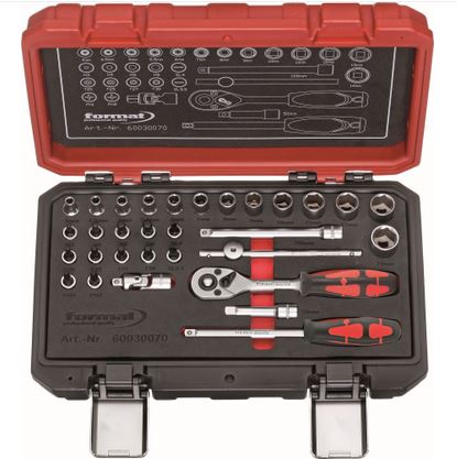 SERIE CHIAVI A BUSSOLA 31 PEZZI 1/4″